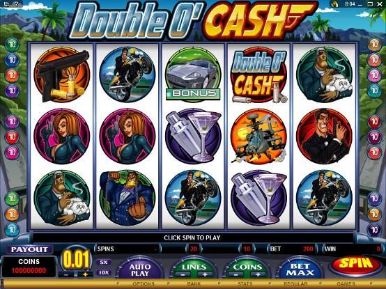 Double O Cash Video Slot Games