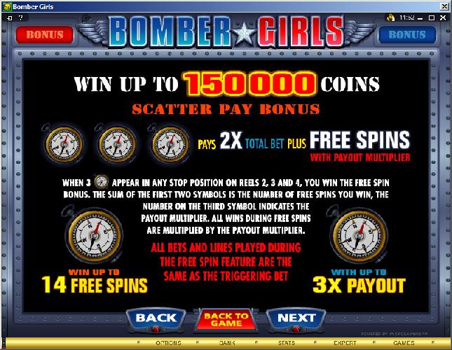 Bomber Girls Video Slot Games