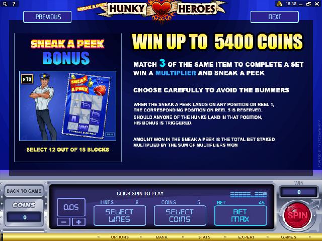 Hunky Heroes Video Slot Games